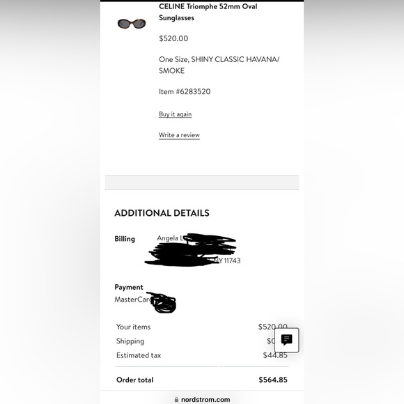 Authentic Celine Triomphe Oval Sunglasses - Picture 6 of 6